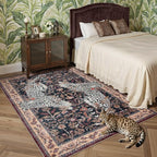 Moynesa Leopard Washable Area Rugs - Image 7