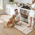 KIMODE Anti Fatigue Kitchen Mats 24"x71", Boho Abstract Kitchen Runner Rugs - Image 7