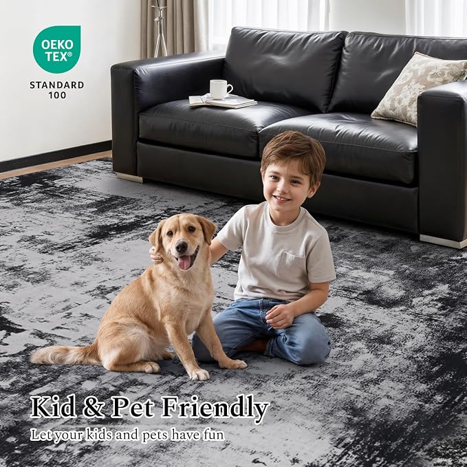 Rugflix 2x6 Runner Rug for Entryway, Kitchen Rugs Soft Non-Slip Washable - Image 5