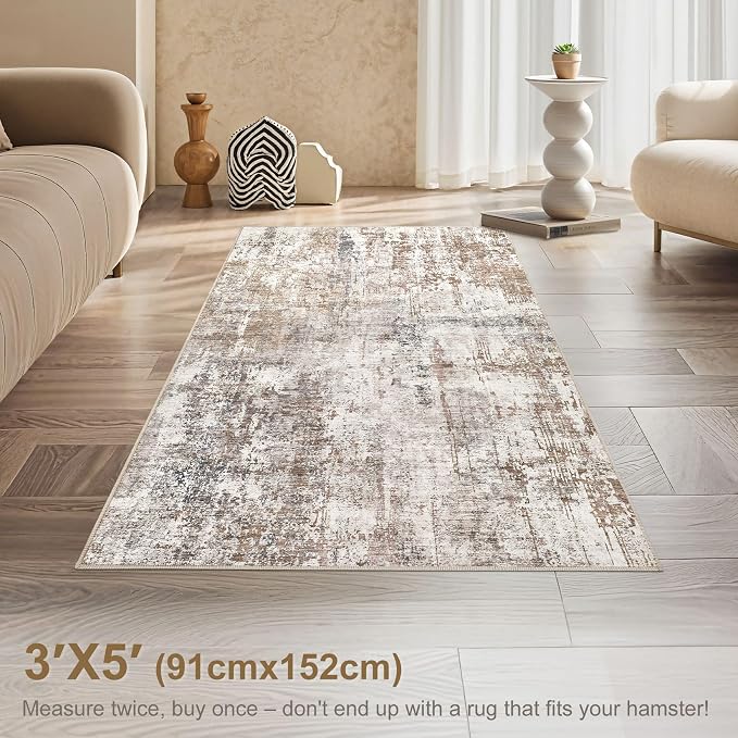UERMEI 3x5 Area Rug Living Room Rugs - Image 6