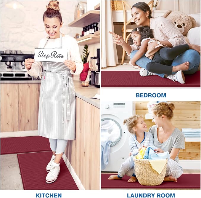 StepRite Kitchen Mats, Cushioned Anti Fatigue Kitchen Mats - Image 6