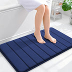 OLANLY Memory Foam Bath Mat 35x24, Super Soft Absorbent Bathroom Rugs, Quick Dry by OLANLY