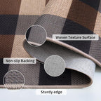 Tangsoo Checkered Easy Jute Rug 5x7 Large Washable Area Rug - Image 3