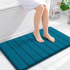 OLANLY Memory Foam Bath Mat 36x24, Super Soft Absorbent Bathroom Rugs, Quick Dry by OLANLY