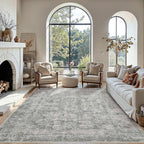 Rugxara 8x10 Area Rugs for Living Room, Large Washable Rug, Non Slip & Low Pile - Image 4