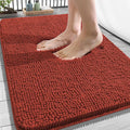 OLANLY Bathroom Rugs 34x21, Extra Soft Absorbent Chenille Bath Rugs, Rubber by OLANLY