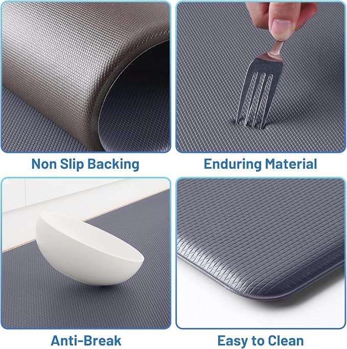 StepLively Kitchen Mat, Cushioned Kitchen Mats - Image 3