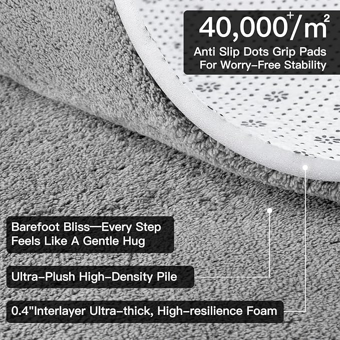 Sour Lemon 6x9 Area Rugs for Living Room, Soft Large Area Rug Fluffy Rugs for - Image 4