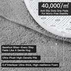 Sour Lemon 10x14 Area Rugs for Living Room, Soft Large Area Rug Fluffy Rugs for - Image 4
