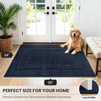 PURRUGS Dirt Trapping Door Mat 34" x 59", Non-Slip/Skid Machine Washable - Image 8