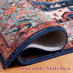 SERISSA Area Rug 4x6 Boho Rugs for Bedroom, Washable Non-Slip Living Room Rugs - Image 8