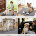 YIHOUSE Indoor Door Mat 20" x 32", Non-Slip Washable Entryway Mat, Dirt Trapper - Image 7