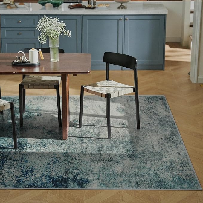 Lahome Modern Abstract Area Rug 5x7 Rugs - Image 3