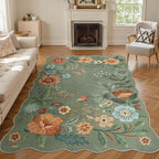 Lahome Floral Living Room Rugs, Area Rugs 5x7 Rug by Lahome