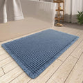 AMOAMI Upgraded Waffle Bath Mat, Super Absorbent Non Slip Bath Mats by AMOAMI