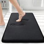 Smiry Memory Foam Bath Mat 30x20, Extra Soft and Absorbent Bathroom Mats by Smiry
