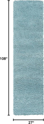SAFAVIEH California Shag Collection Runner Rug - Image 2
