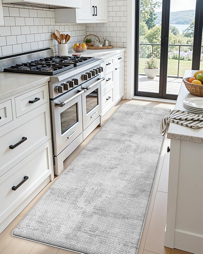 DEXI Kitchen Mats Cushioned Anti Fatigue, 23x107 Floor Padded Runner Rug Non - Image 4