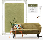 Macgace Ultra Soft Green Area Rug - Image 9