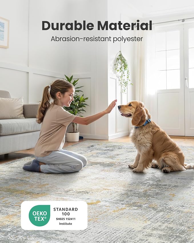 AMADA HOMEFURNISHING 9x12 Area Rugs - Image 7