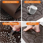 Mattitude 4/5 Inch Kitchen Mat, 20x51in Heavy Duty Ergonomic Comfort Foam - Image 3