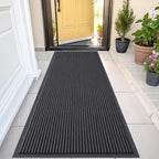 OLANLY Front Door Mat Indoor Outdoor Entrance, Waterproof Heavy Duty Doormat by OLANLY