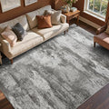 5x7 Ft Abstract Area Rugs for Living Room, Soft Non-Slip Modern Washable Rugs by Cuzwlovita