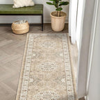 Washable 2x8 Hallway Runner Rug: Vintage Water Resistant Kitchen Entryway Rug - Image 7