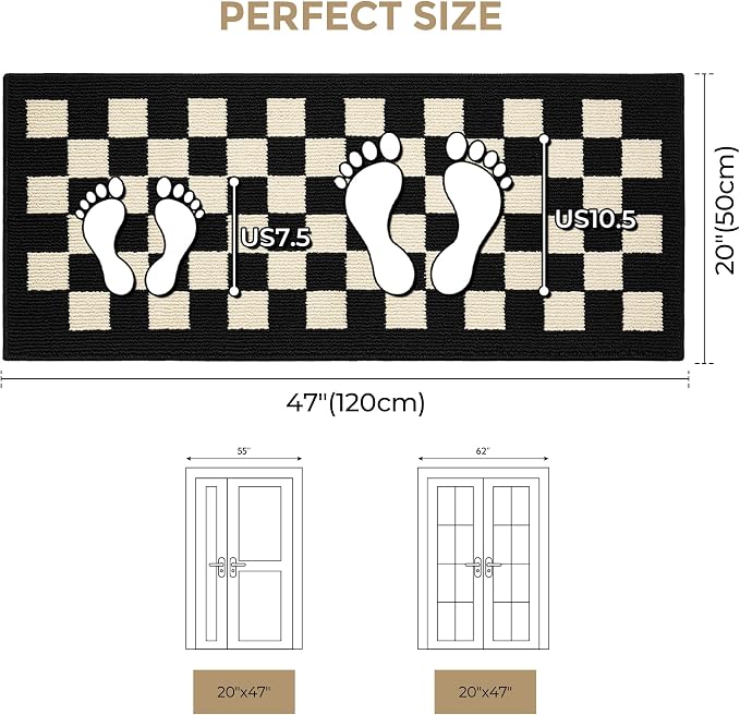 GRANNY SAYS Door Mat Indoor Entrance Non-Slip, Welcome Mats Front Door Mat - Image 2