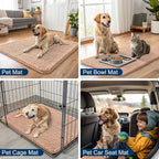 Smiry Dog Door Mat for Muddy Paws 59x24, Absorbent Dirt Trapper, Non-Slip - Image 6