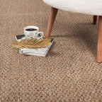 CAMILSON Easy Jute Rug 4x6, Indoor Outdoor Natural Color Farmhouse Area Rugs - Image 9