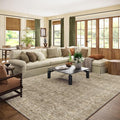 Machine Washable Rugs for Living Room: 9x12 Area Rugs for Bedroom Vintage Stain by palohom