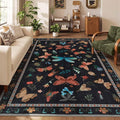Rugxara Floral Rug for Living Room Bedroom by Rugxara