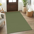KOZYFLY Rugs for Entryway 3x5 ft Washable Area Rug Non Slip Rubber Backed Entry by KOZYFLY