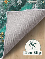 SERISSA Boho Kitchen Runner Rug, 3x7 Washable Non-Slip Runner Rug - Image 3