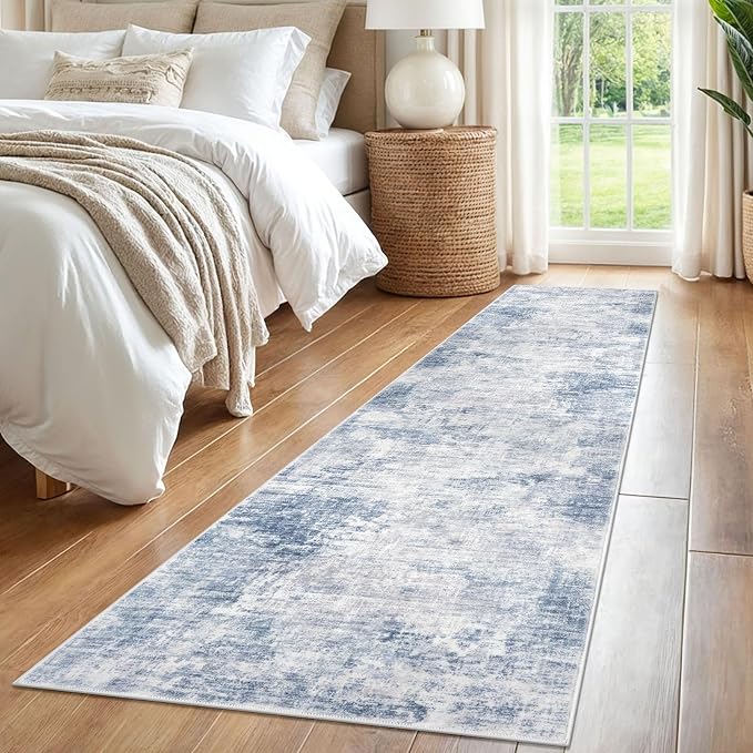 IOHOUZE Abstract Runner Rug 2x8 Ft Washable Runners - Image 8