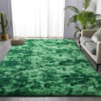 Deerhoo Shag Area Rug, 4 X 6 Tie-Dyed Plush Fuzzy Rugs - Image 2