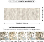 Washable 4x12 Runner Rug Hallway: Moroccan Non Slip Extra Long Rugs - Image 2