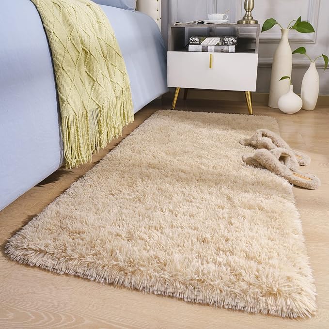 BENRON Fluffy Runner Rugs 2x4, Soft Long Runners - Image 3