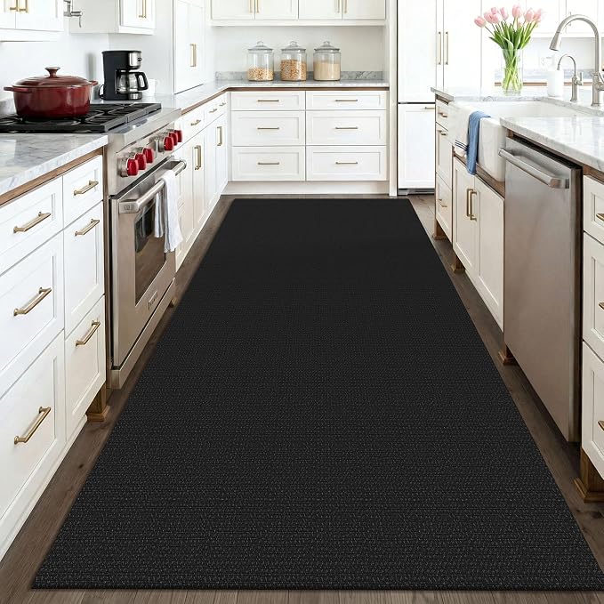 KOZYFLY Washable Area Rug 4x6 ft Non Slip Rubber Backed Living Room Rugs - Image 2