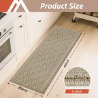 COSY HOMEER-Kitchen-Rugs-and-Mats 20"x48" Non Slip Kitchen Mats - Image 2