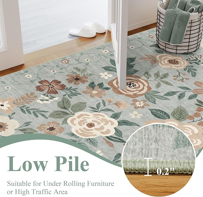 DUKINO Runner Rug, 2.6x8 Kitchen Rugs - Image 7
