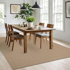 IOHOUZE Washable Area Rug 6x9 Non Slip Rubber Backed Woven Rugs - Image 7