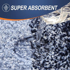 OLANLY Large Bathroom Rugs Mat 45x27, Extra Soft Absorbent Microfiber Bath Rugs - Image 4