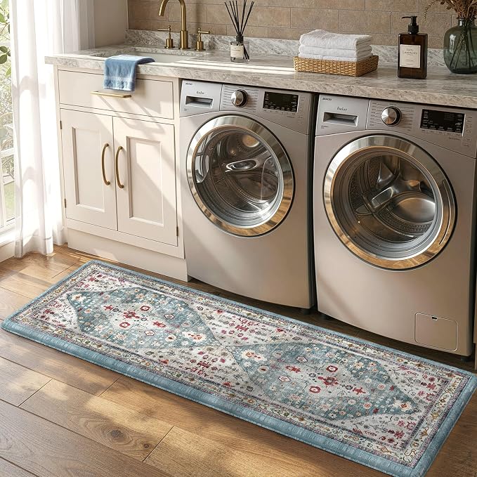 Collive Kitchen Mats for Floor, Cushioned Anti Fatigue Kitchen Rugs Waterproof - Image 8