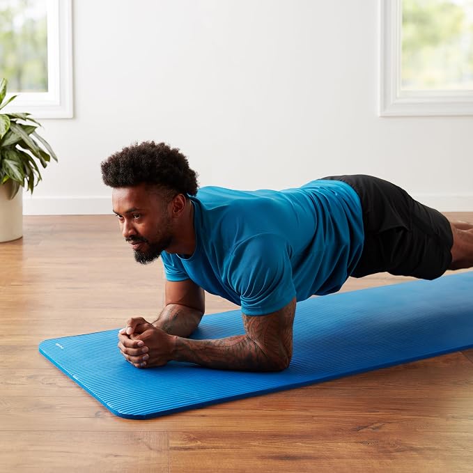 Amazon Basics Extra Thick Exercise Yoga Mat - Image 9