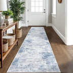 IOHOUZE Abstract Runner Rug 2x10 Ft Washable Runners by iOhouze