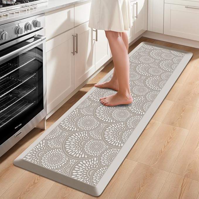 Mattitude 4/5 Inch Kitchen Mat, 17.3x59in Heavy Duty Ergonomic Comfort Foam by Mattitude