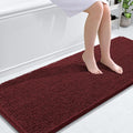 OLANLY Bathroom Runner Rugs 59x24, Soft Absorbent Chenille Bath Rugs, Rubber by OLANLY