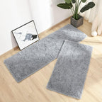 Chicrug Soft Area Rugs for Bedroom Living Room Plush Fluffy Rug 2x4 Feet - Image 3